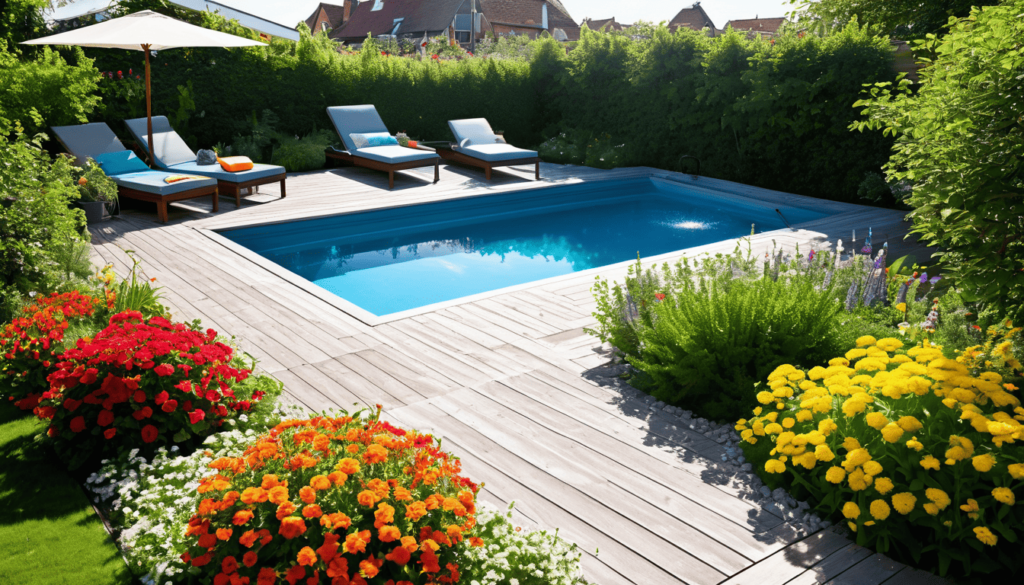 dekorativer Pool